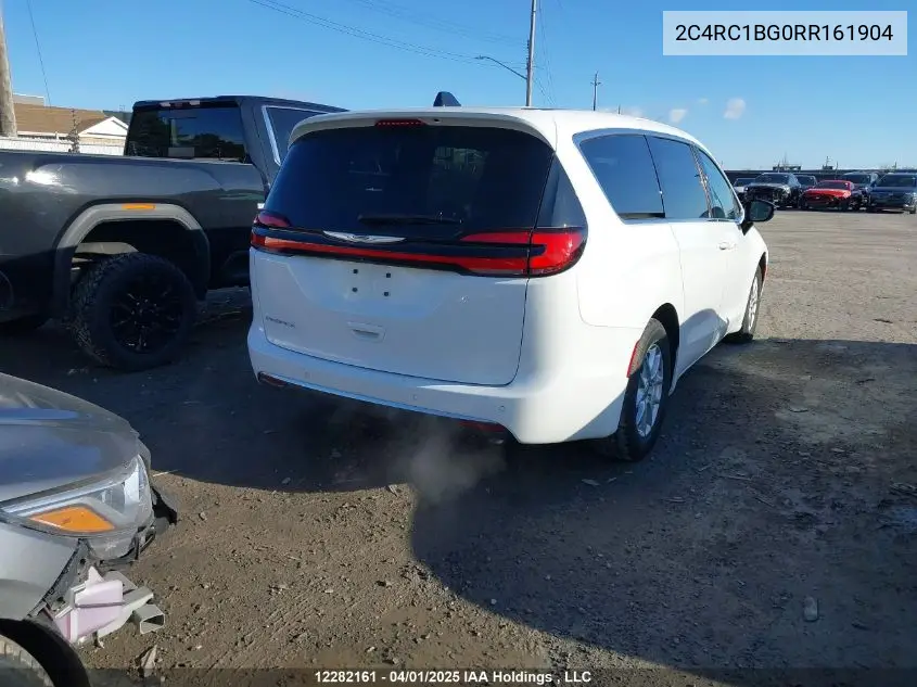 2024 Chrysler Pacifica Touring L VIN: 2C4RC1BG0RR161904 Lot: 12282161