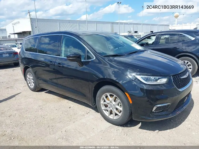2024 Chrysler Pacifica Touring L VIN: 2C4RC1BG3RR143669 Lot: 42256499
