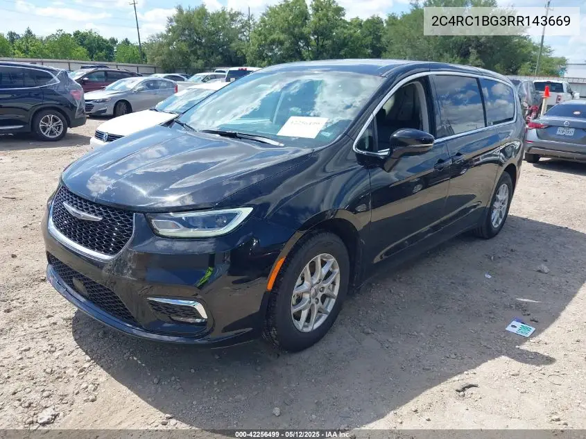 2024 Chrysler Pacifica Touring L VIN: 2C4RC1BG3RR143669 Lot: 42256499