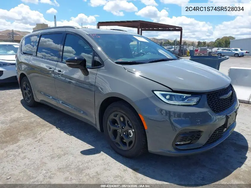 2025 Chrysler Pacifica Hybrid Premiuim S Appearance Package VIN: 2C4RC1S74SR528034 Lot: 42243837