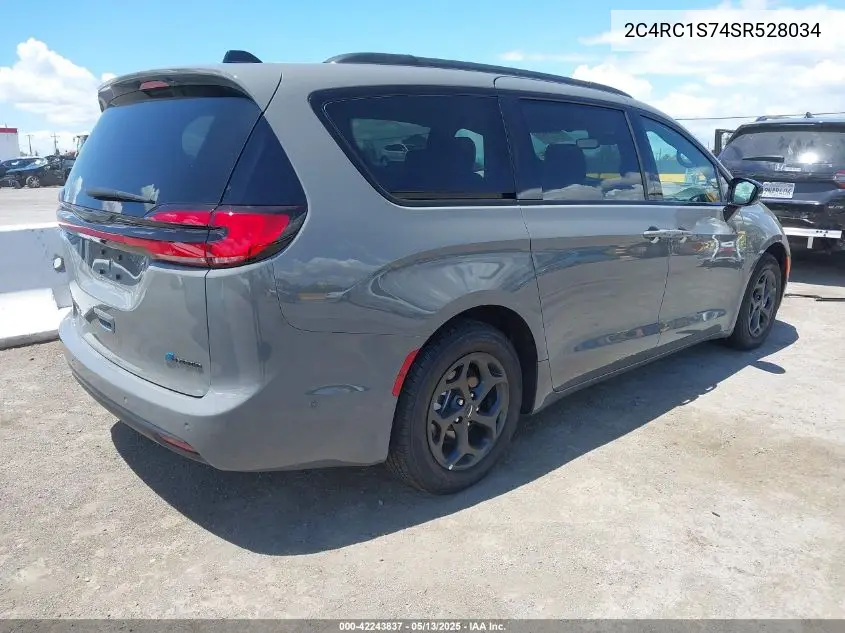 2025 Chrysler Pacifica Hybrid Premiuim S Appearance Package VIN: 2C4RC1S74SR528034 Lot: 42243837