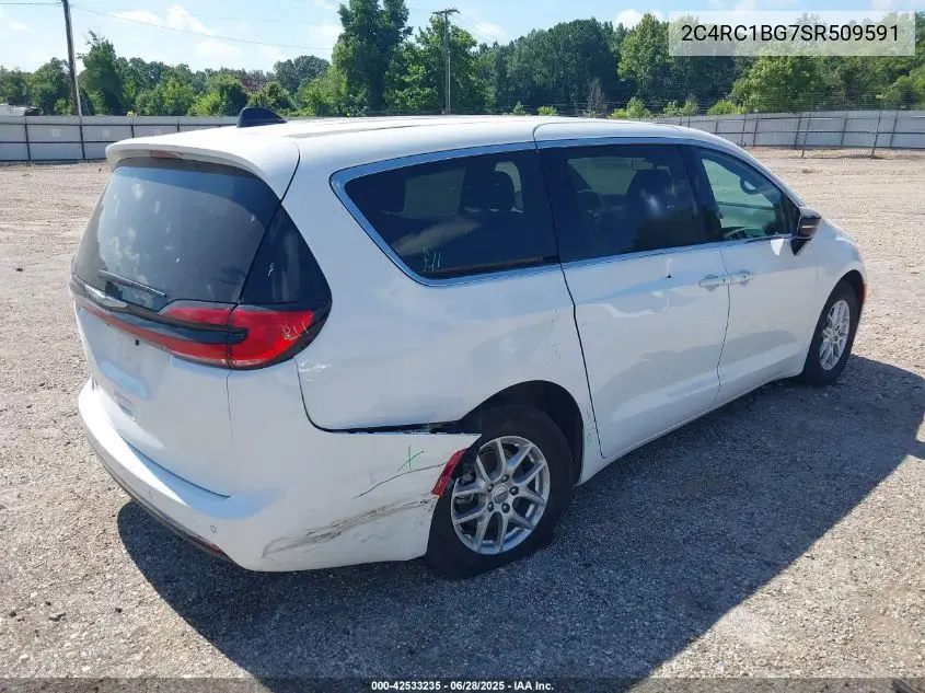2025 Chrysler Pacifica Select VIN: 2C4RC1BG7SR509591 Lot: 42533235