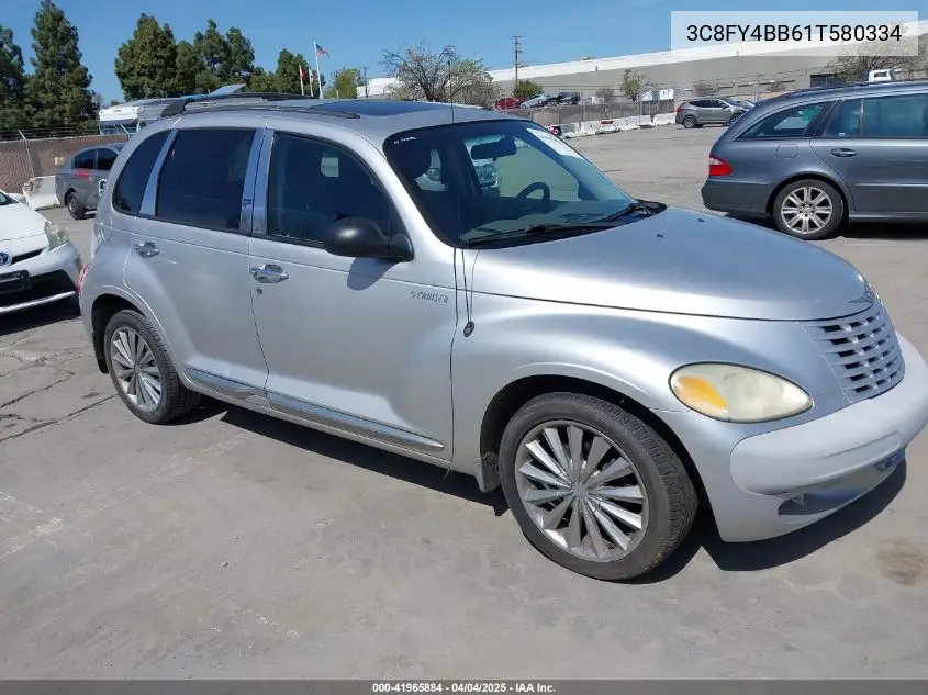2001 Chrysler Pt Cruiser VIN: 3C8FY4BB61T580334 Lot: 41965884