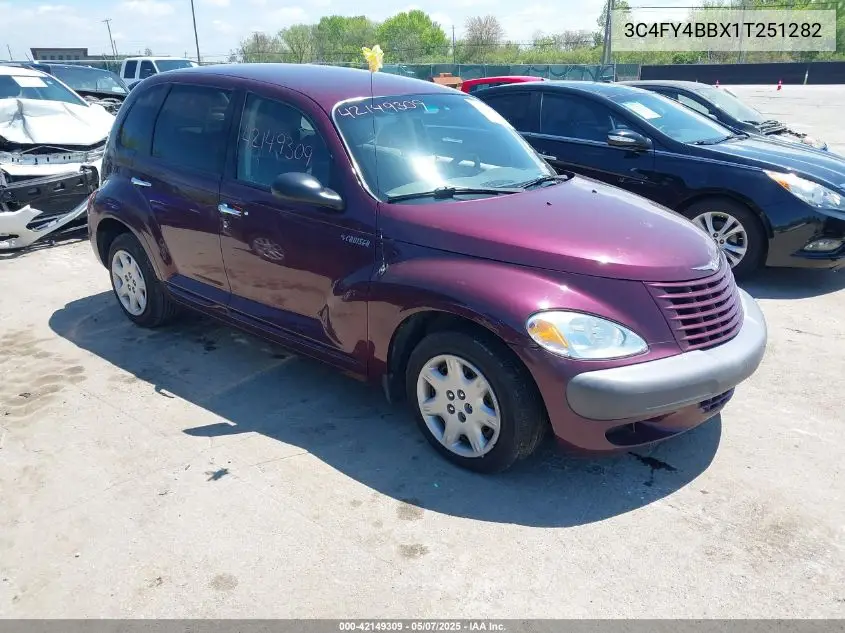 2001 Chrysler Pt Cruiser VIN: 3C4FY4BBX1T251282 Lot: 42149309