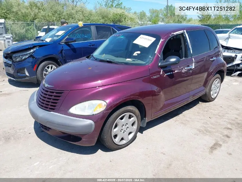 2001 Chrysler Pt Cruiser VIN: 3C4FY4BBX1T251282 Lot: 42149309