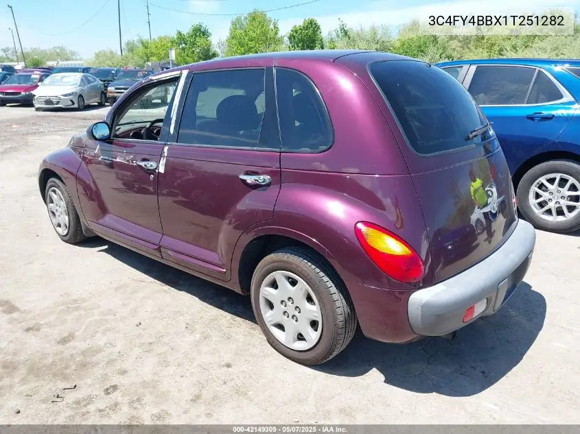 2001 Chrysler Pt Cruiser VIN: 3C4FY4BBX1T251282 Lot: 42149309