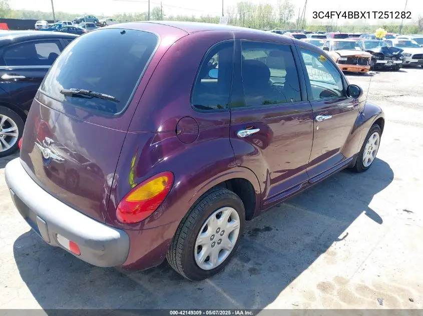 2001 Chrysler Pt Cruiser VIN: 3C4FY4BBX1T251282 Lot: 42149309
