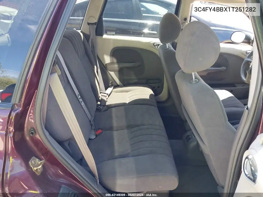 2001 Chrysler Pt Cruiser VIN: 3C4FY4BBX1T251282 Lot: 42149309