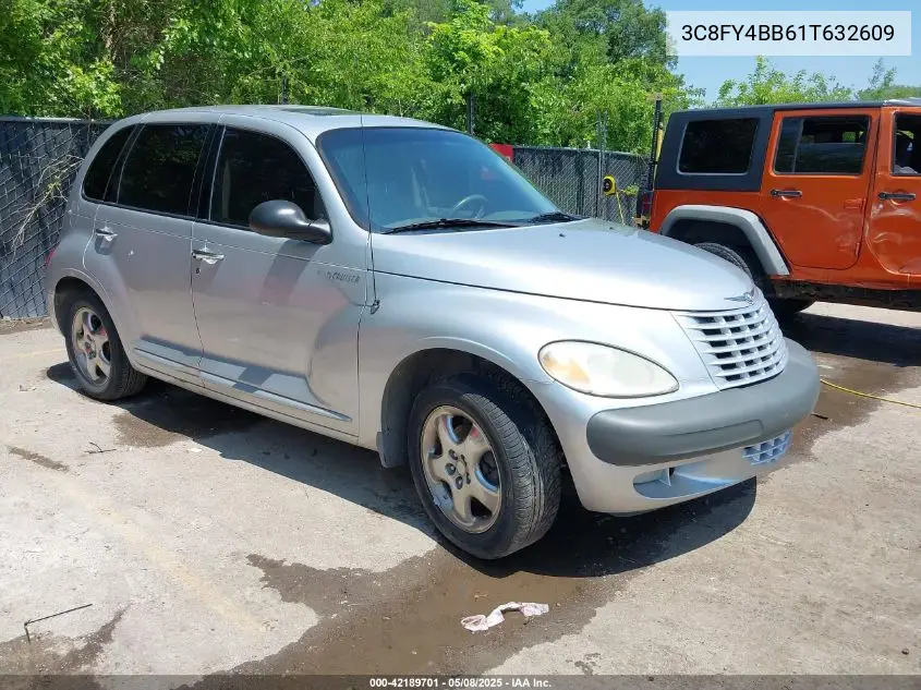 2001 Chrysler Pt Cruiser VIN: 3C8FY4BB61T632609 Lot: 42189701