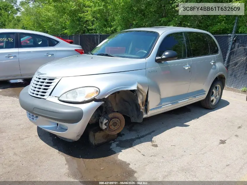 2001 Chrysler Pt Cruiser VIN: 3C8FY4BB61T632609 Lot: 42189701