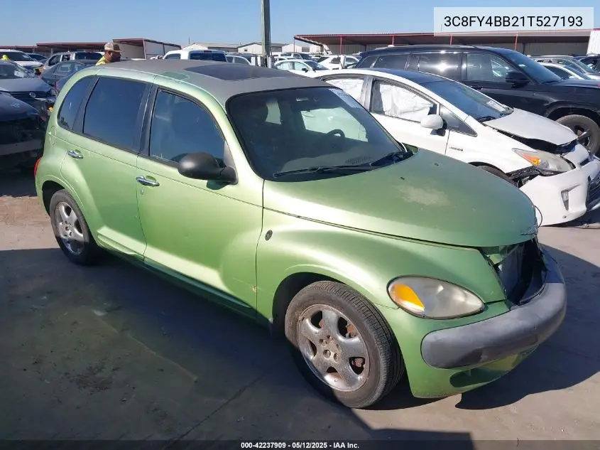 2001 Chrysler Pt Cruiser VIN: 3C8FY4BB21T527193 Lot: 42237909