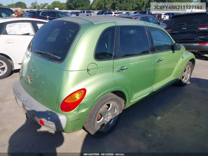 2001 Chrysler Pt Cruiser VIN: 3C8FY4BB21T527193 Lot: 42237909