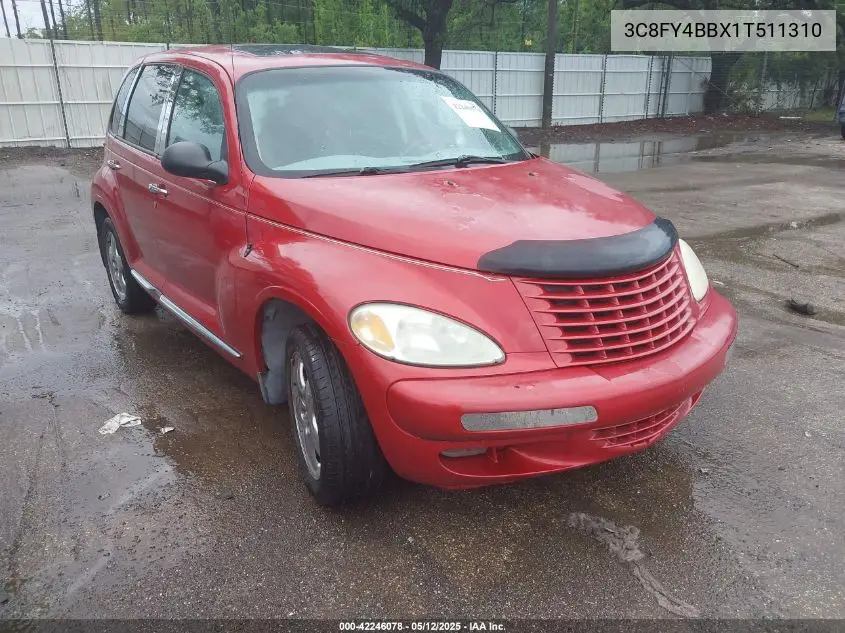 2001 Chrysler Pt Cruiser VIN: 3C8FY4BBX1T511310 Lot: 42246078