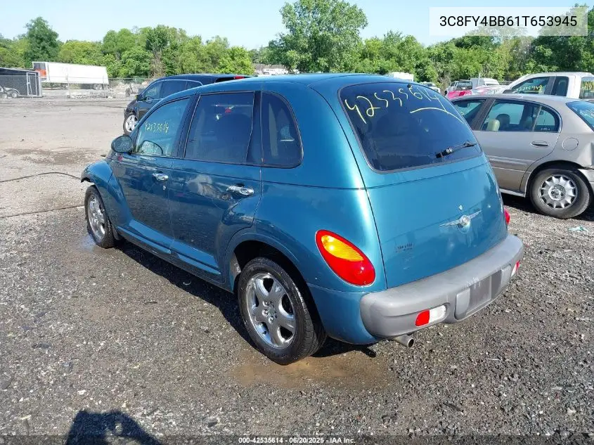 2001 Chrysler Pt Cruiser VIN: 3C8FY4BB61T653945 Lot: 42535614
