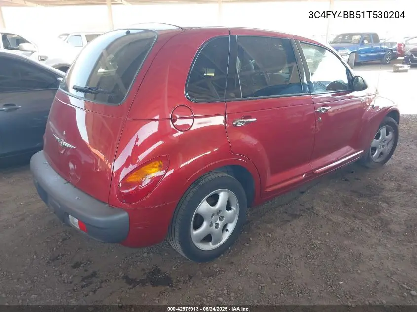 2001 Chrysler Pt Cruiser VIN: 3C4FY4BB51T530204 Lot: 42575913