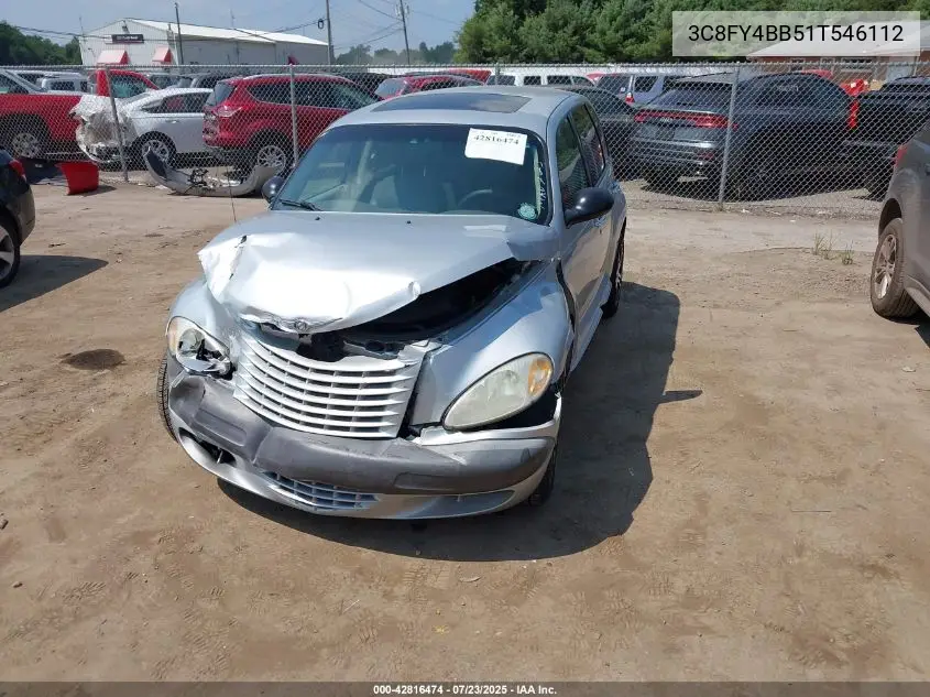 2001 Chrysler Pt Cruiser VIN: 3C8FY4BB51T546112 Lot: 42816474
