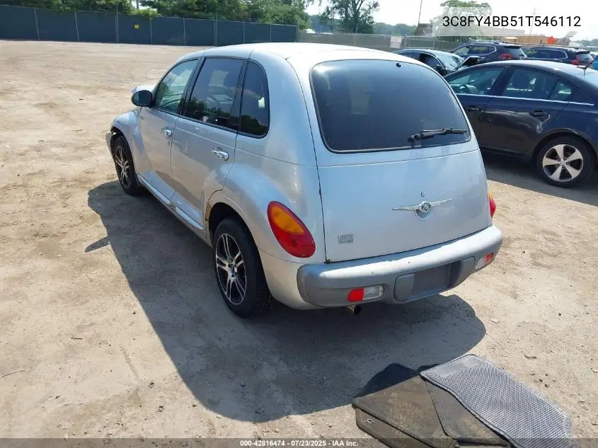 2001 Chrysler Pt Cruiser VIN: 3C8FY4BB51T546112 Lot: 42816474