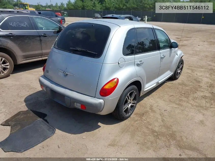 2001 Chrysler Pt Cruiser VIN: 3C8FY4BB51T546112 Lot: 42816474