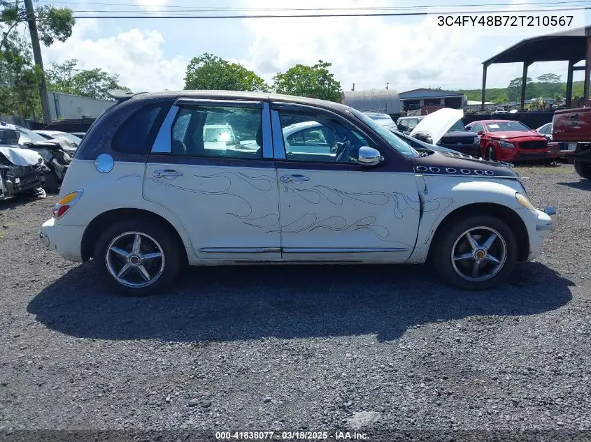2002 Chrysler Pt Cruiser VIN: 3C4FY48B72T210567 Lot: 41838077