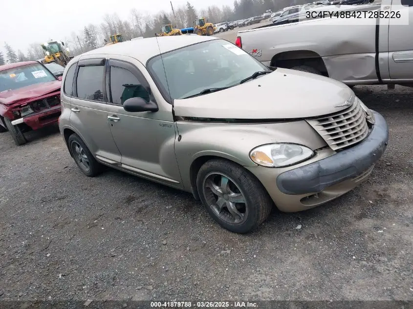 2002 Chrysler Pt Cruiser VIN: 3C4FY48B42T285226 Lot: 41879788