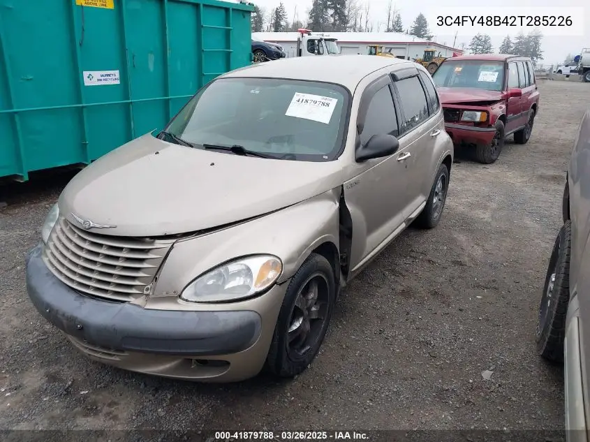 2002 Chrysler Pt Cruiser VIN: 3C4FY48B42T285226 Lot: 41879788