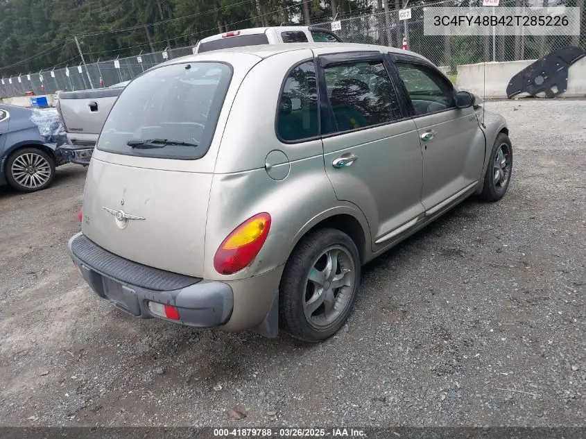2002 Chrysler Pt Cruiser VIN: 3C4FY48B42T285226 Lot: 41879788