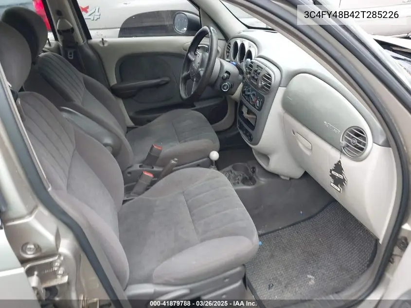 2002 Chrysler Pt Cruiser VIN: 3C4FY48B42T285226 Lot: 41879788