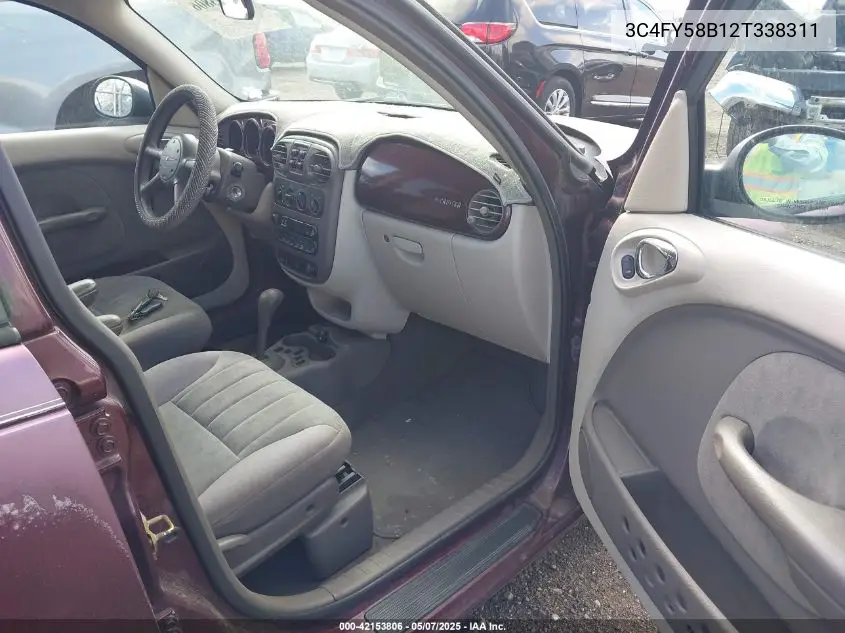 2002 Chrysler Pt Cruiser Touring VIN: 3C4FY58B12T338311 Lot: 42153806