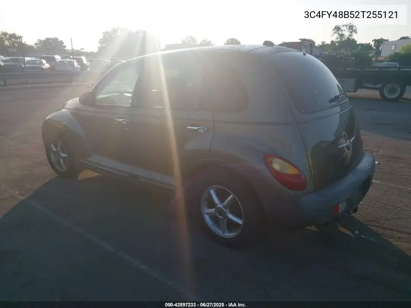 2002 Chrysler Pt Cruiser VIN: 3C4FY48B52T255121 Lot: 42597233