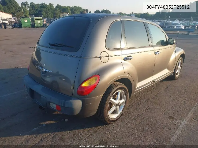 2002 Chrysler Pt Cruiser VIN: 3C4FY48B52T255121 Lot: 42597233