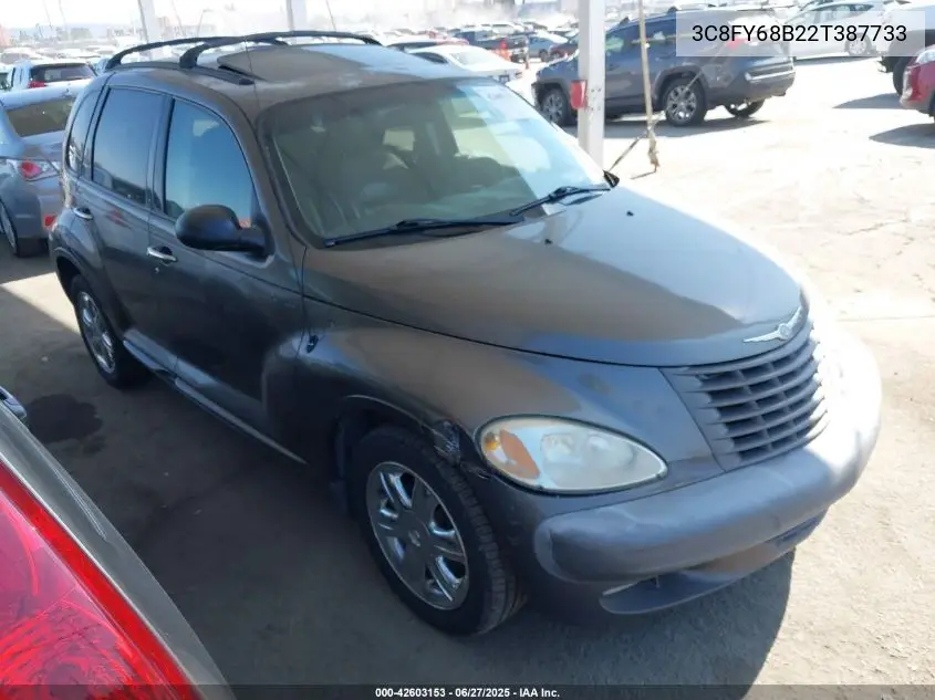2002 Chrysler Pt Cruiser Limited VIN: 3C8FY68B22T387733 Lot: 42603153