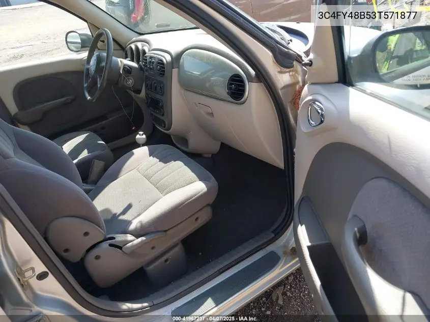 2003 Chrysler Pt Cruiser VIN: 3C4FY48B53T571877 Lot: 41967237