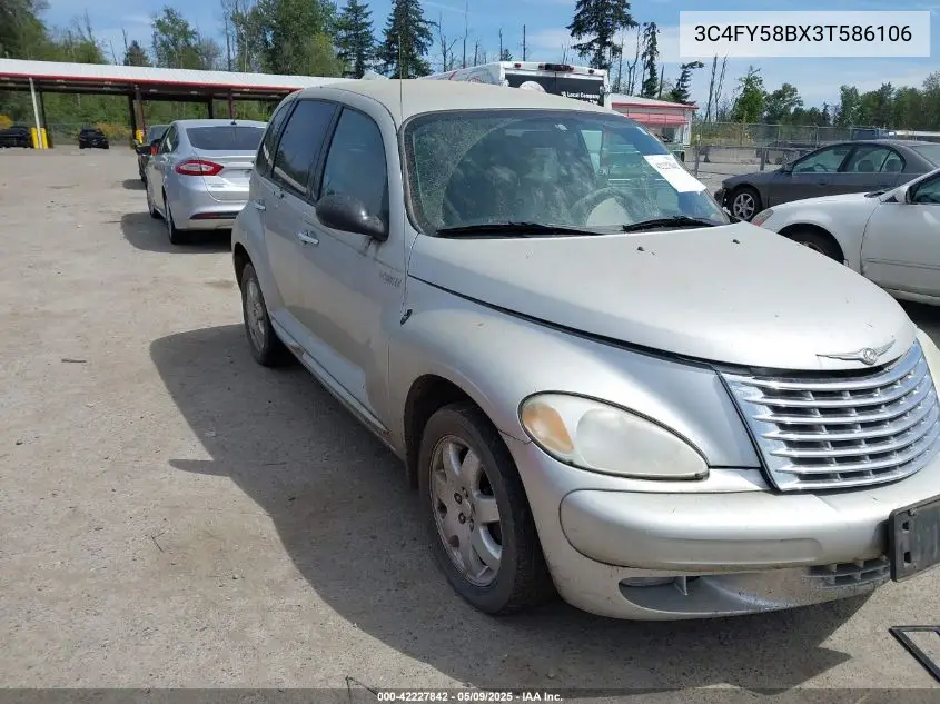 2003 Chrysler Pt Cruiser Touring VIN: 3C4FY58BX3T586106 Lot: 42227842