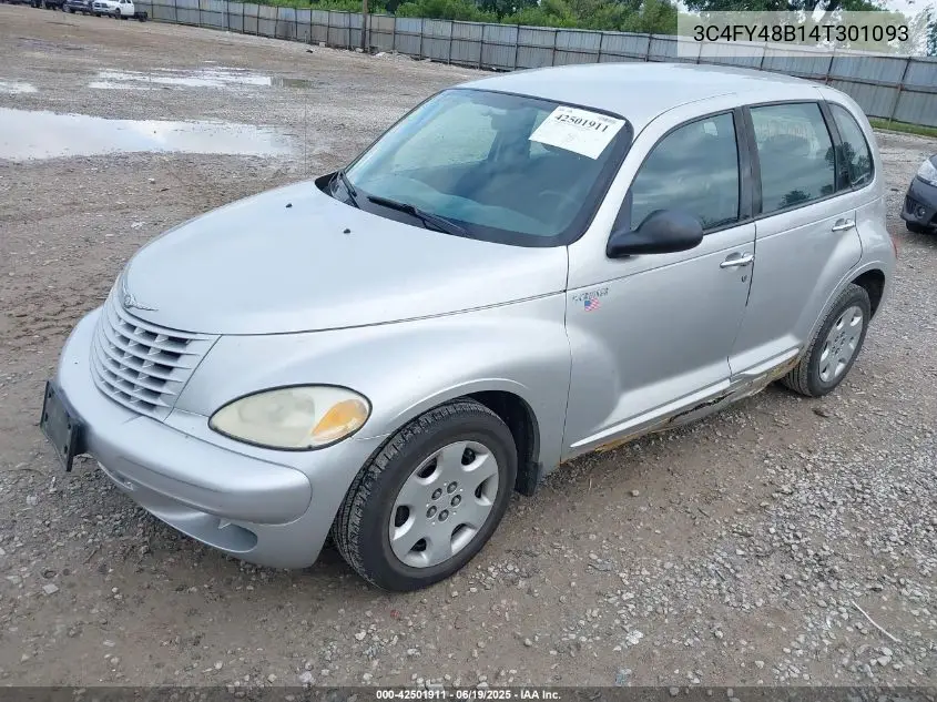 2004 Chrysler Pt Cruiser VIN: 3C4FY48B14T301093 Lot: 42501911
