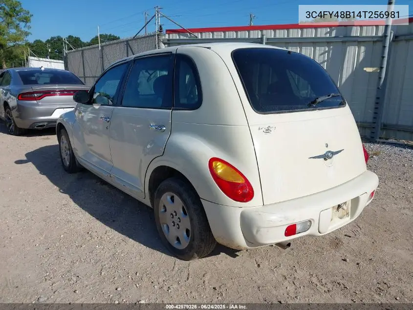 2004 Chrysler Pt Cruiser VIN: 3C4FY48B14T256981 Lot: 42579326
