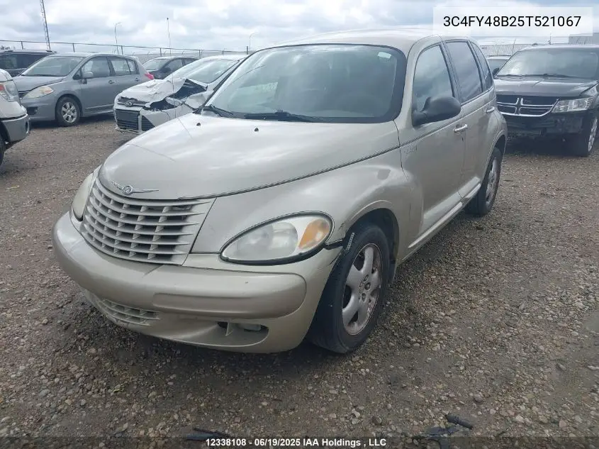 2005 Chrysler Pt Cruiser VIN: 3C4FY48B25T521067 Lot: 12338108