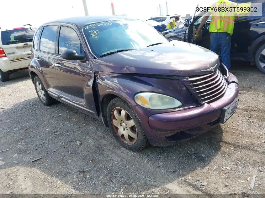 2005 Chrysler Pt Cruiser Limited VIN: 3C8FY68BX5T599302 Lot: 42176670
