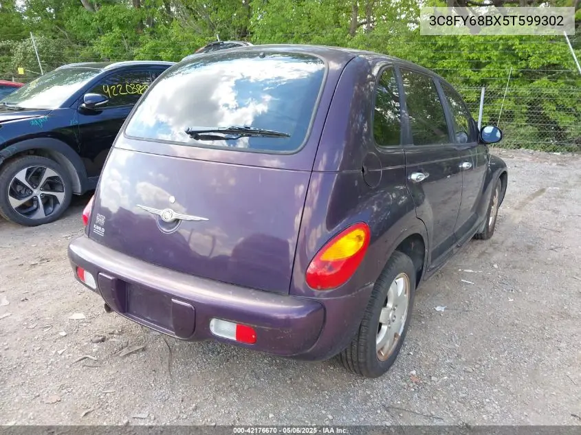 2005 Chrysler Pt Cruiser Limited VIN: 3C8FY68BX5T599302 Lot: 42176670
