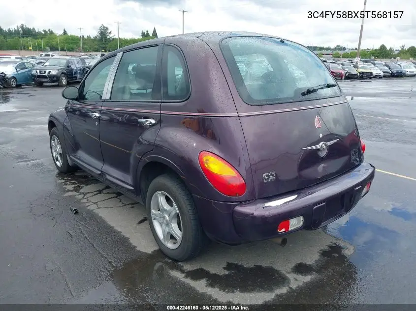 2005 Chrysler Pt Cruiser Touring VIN: 3C4FY58BX5T568157 Lot: 42246160