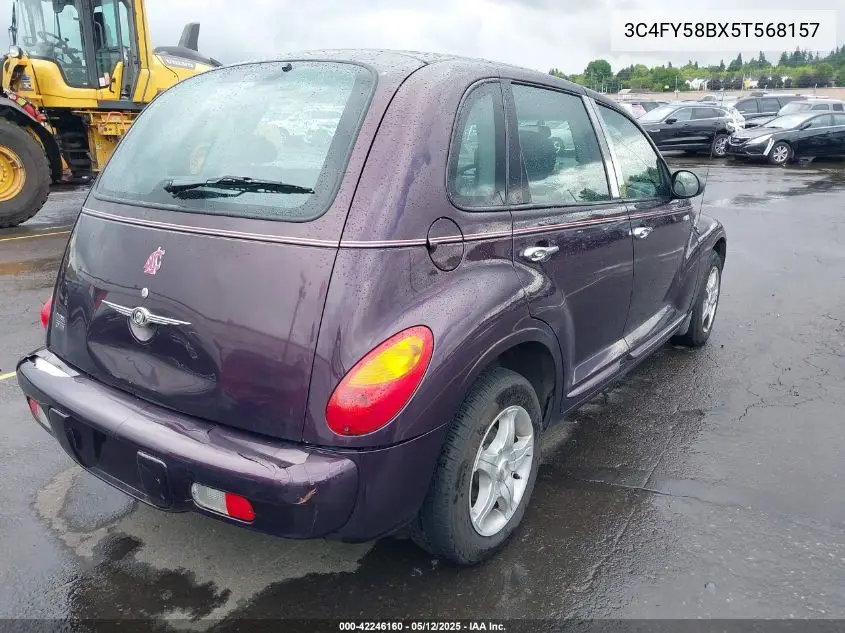 2005 Chrysler Pt Cruiser Touring VIN: 3C4FY58BX5T568157 Lot: 42246160