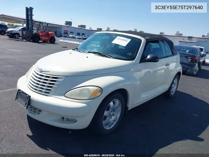 2005 Chrysler Pt Cruiser Touring VIN: 3C3EY55E75T297640 Lot: 42620816