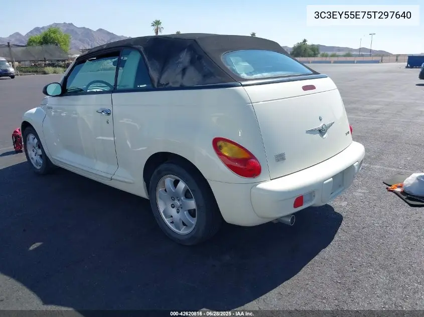2005 Chrysler Pt Cruiser Touring VIN: 3C3EY55E75T297640 Lot: 42620816