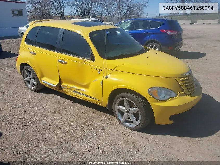 2006 Chrysler Pt Cruiser Touring VIN: 3A8FY58B46T258094 Lot: 41949709