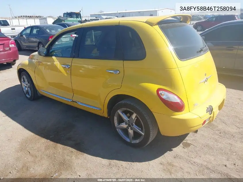 2006 Chrysler Pt Cruiser Touring VIN: 3A8FY58B46T258094 Lot: 41949709