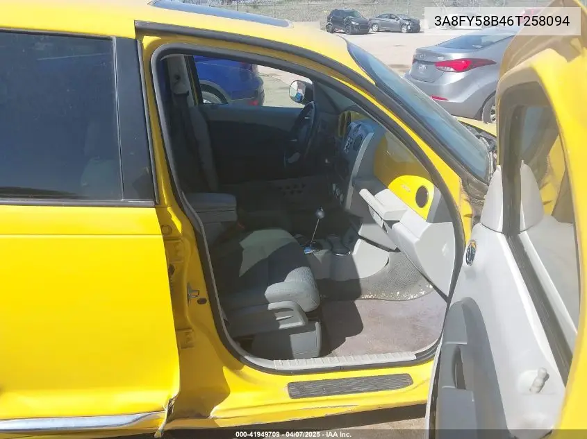 2006 Chrysler Pt Cruiser Touring VIN: 3A8FY58B46T258094 Lot: 41949709