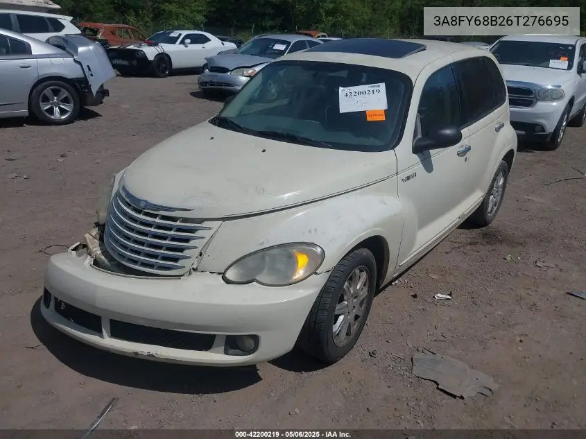 2006 Chrysler Pt Cruiser Limited VIN: 3A8FY68B26T276695 Lot: 42200219