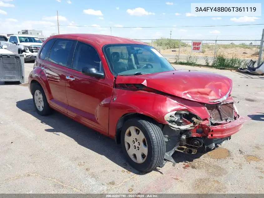 2006 Chrysler Pt Cruiser VIN: 3A4FY48B06T361119 Lot: 42207790