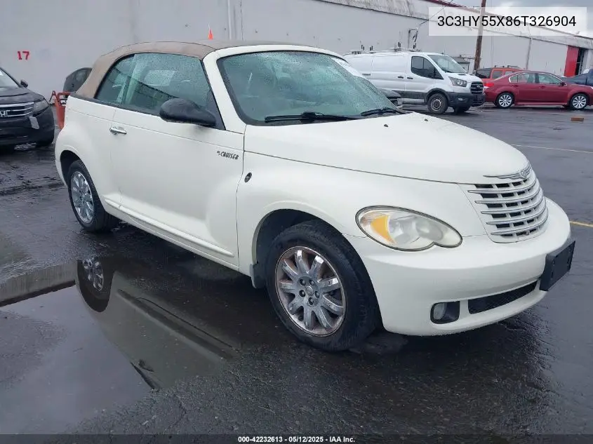 2006 Chrysler Pt Cruiser Touring VIN: 3C3HY55X86T326904 Lot: 42232613