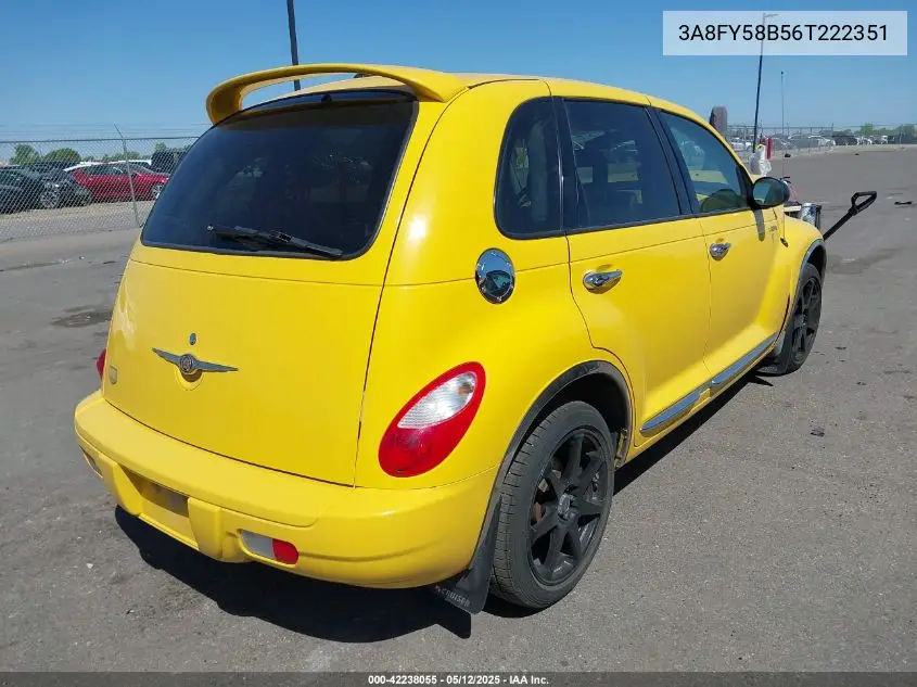 2006 Chrysler Pt Cruiser Touring VIN: 3A8FY58B56T222351 Lot: 42238055