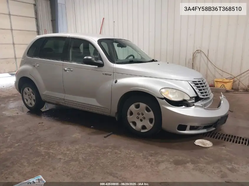 2006 Chrysler Pt Cruiser Touring VIN: 3A4FY58B36T368510 Lot: 42530855